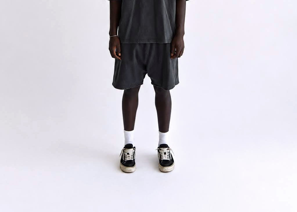 Standard Sweatshort (Washed Black)