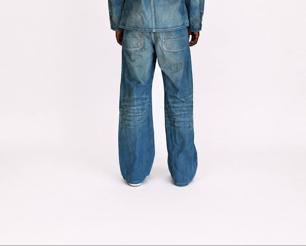 Damaged Painter Pant W/ Buckle