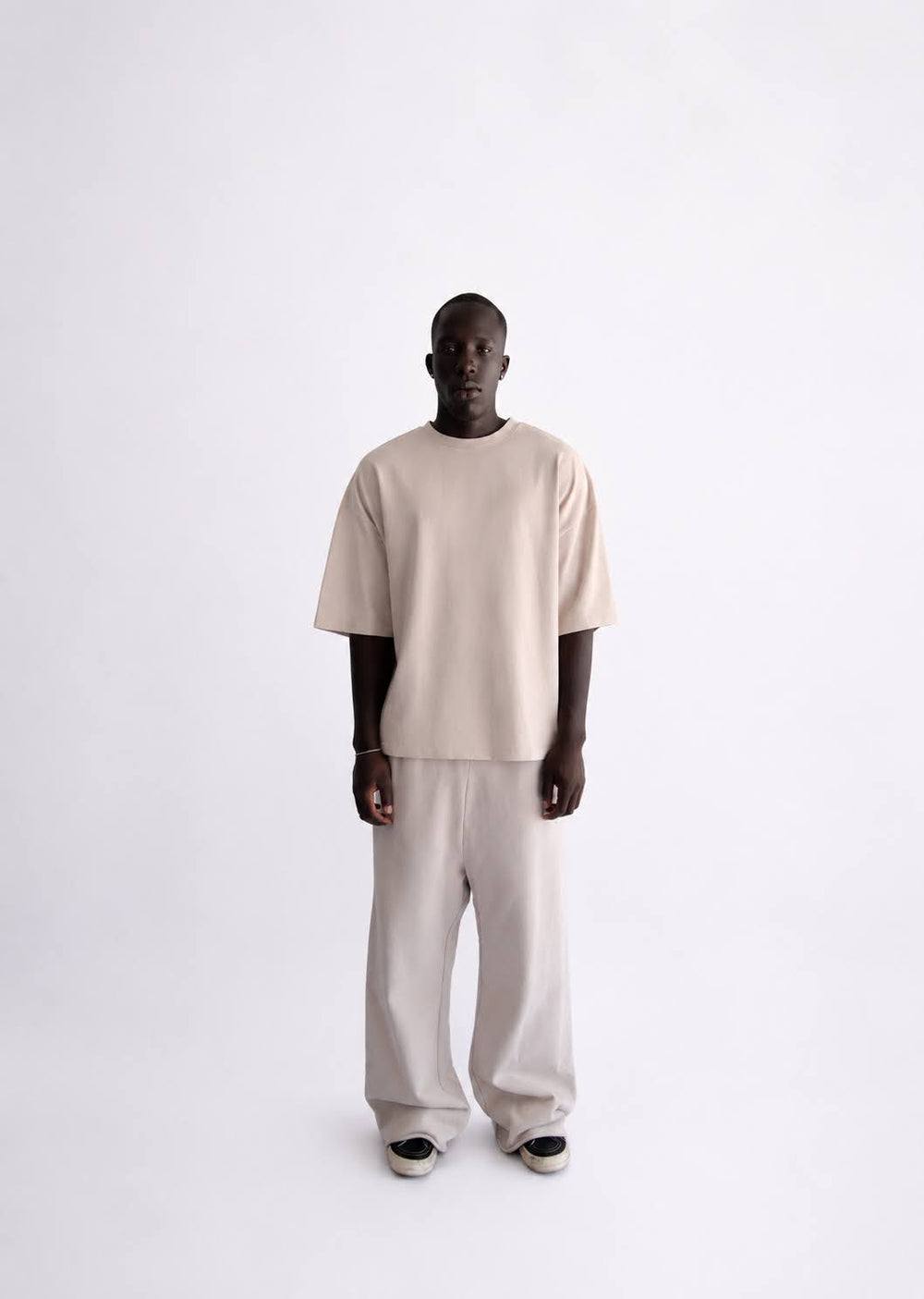 Heavy Boxy Tee (Off White)