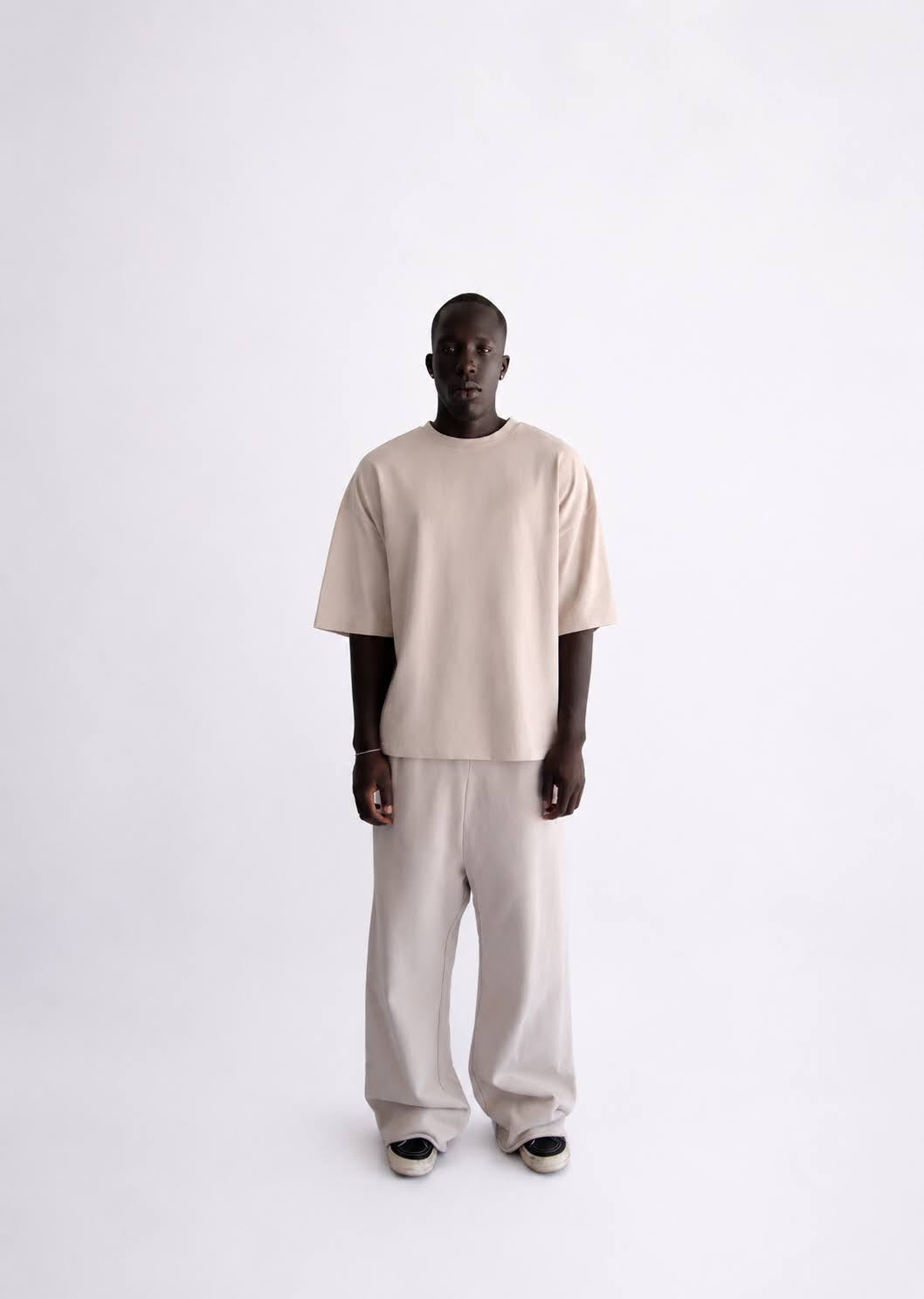 Heavy Boxy Tee (Off White)