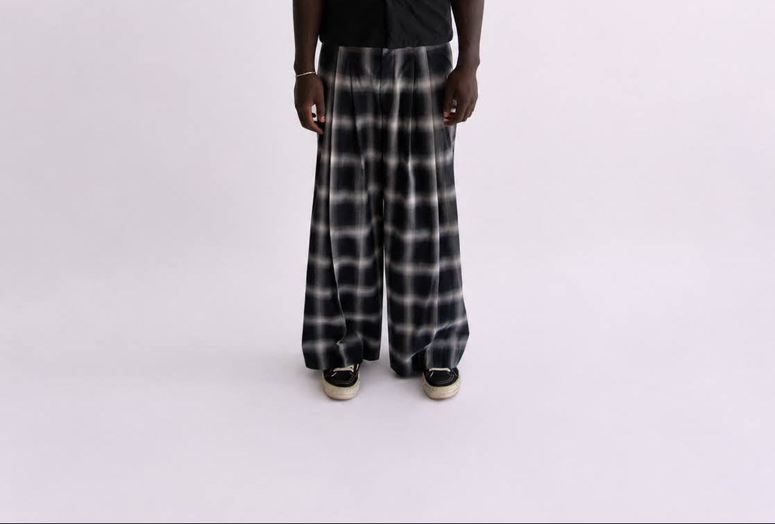 Triple Pleat Trousers