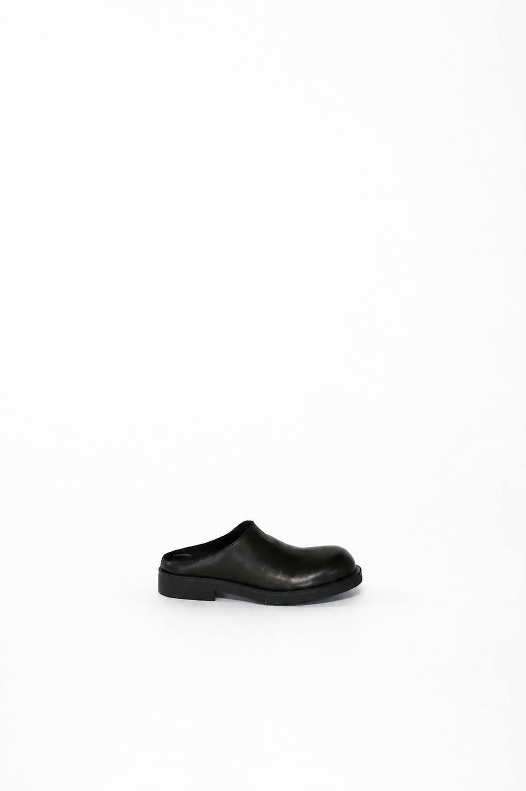 Leather Biker Mules
