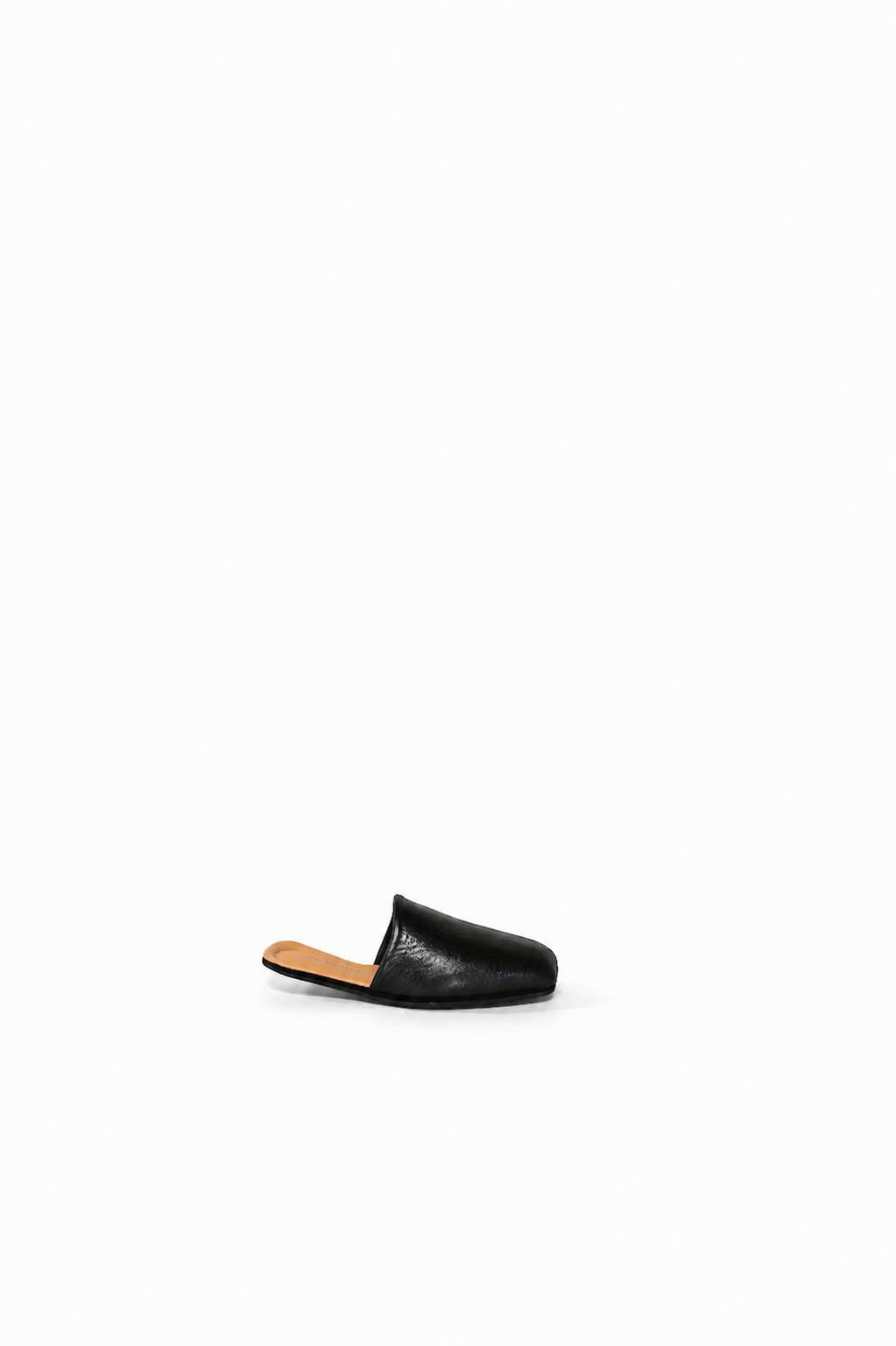 Cigarr Slipper (Sombre Satin Bovine)