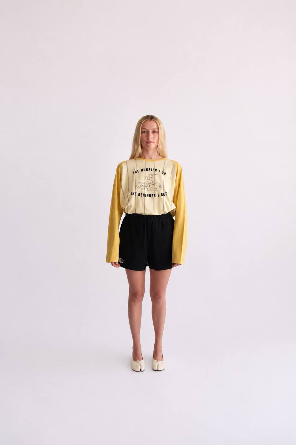 Summertime Stripe Baseball Tee