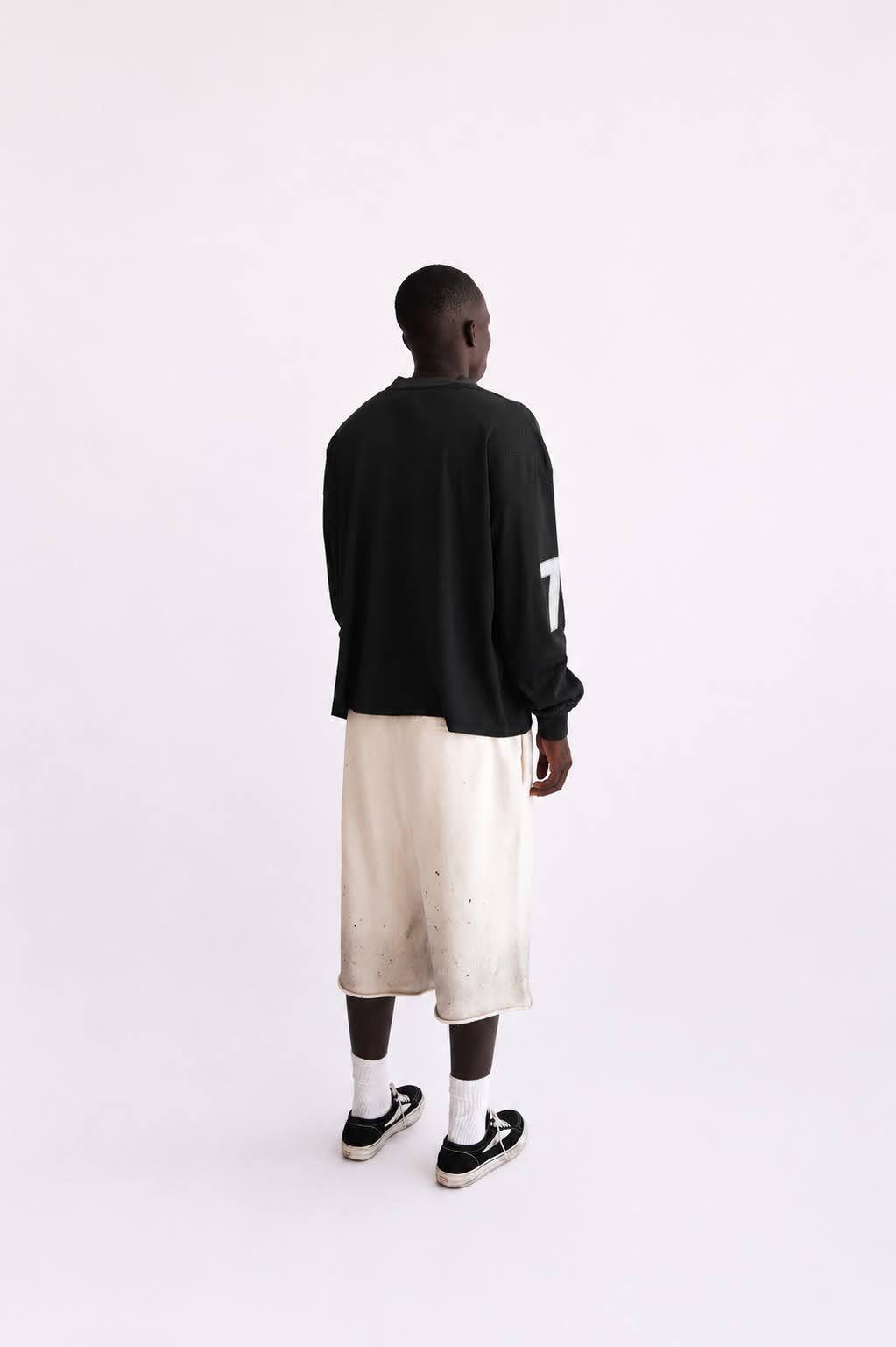 Mesh Moto Jersey (Black)