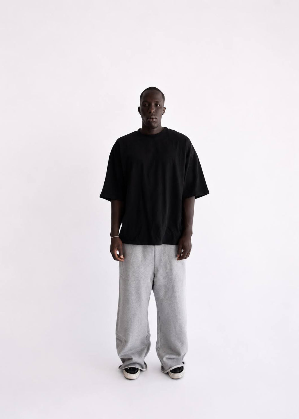 Heavy Boxy Tee (Black)