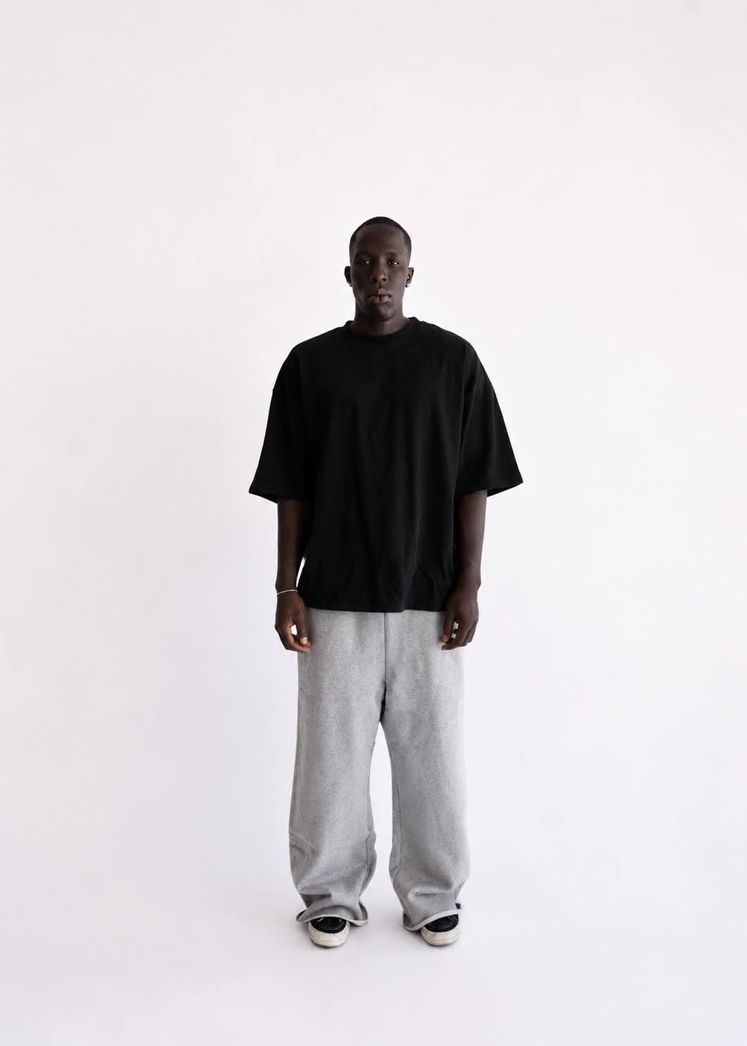 Heavy Boxy Tee (Black)