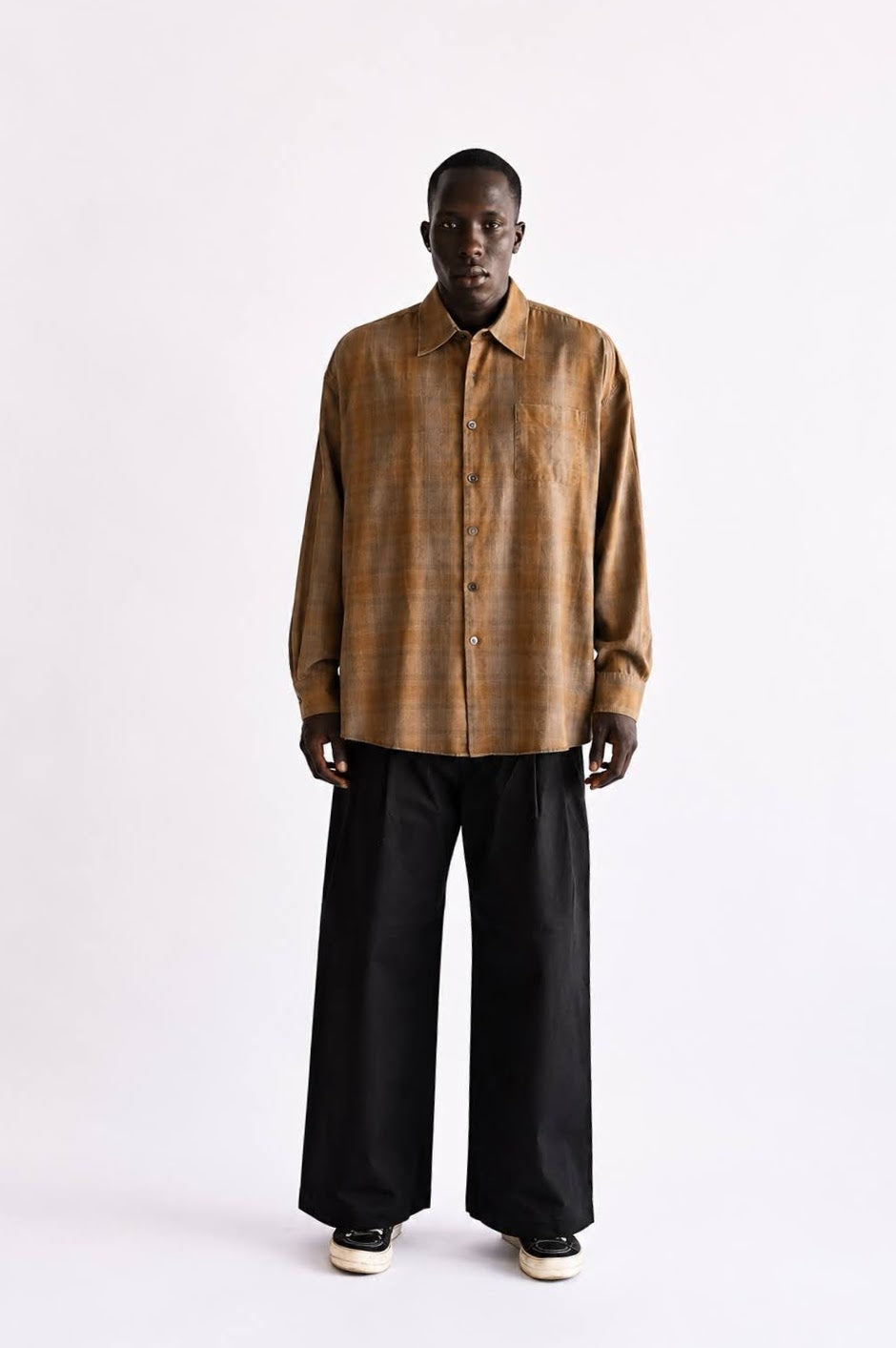 Borrowed Shirt (Dakota Flannel Check)