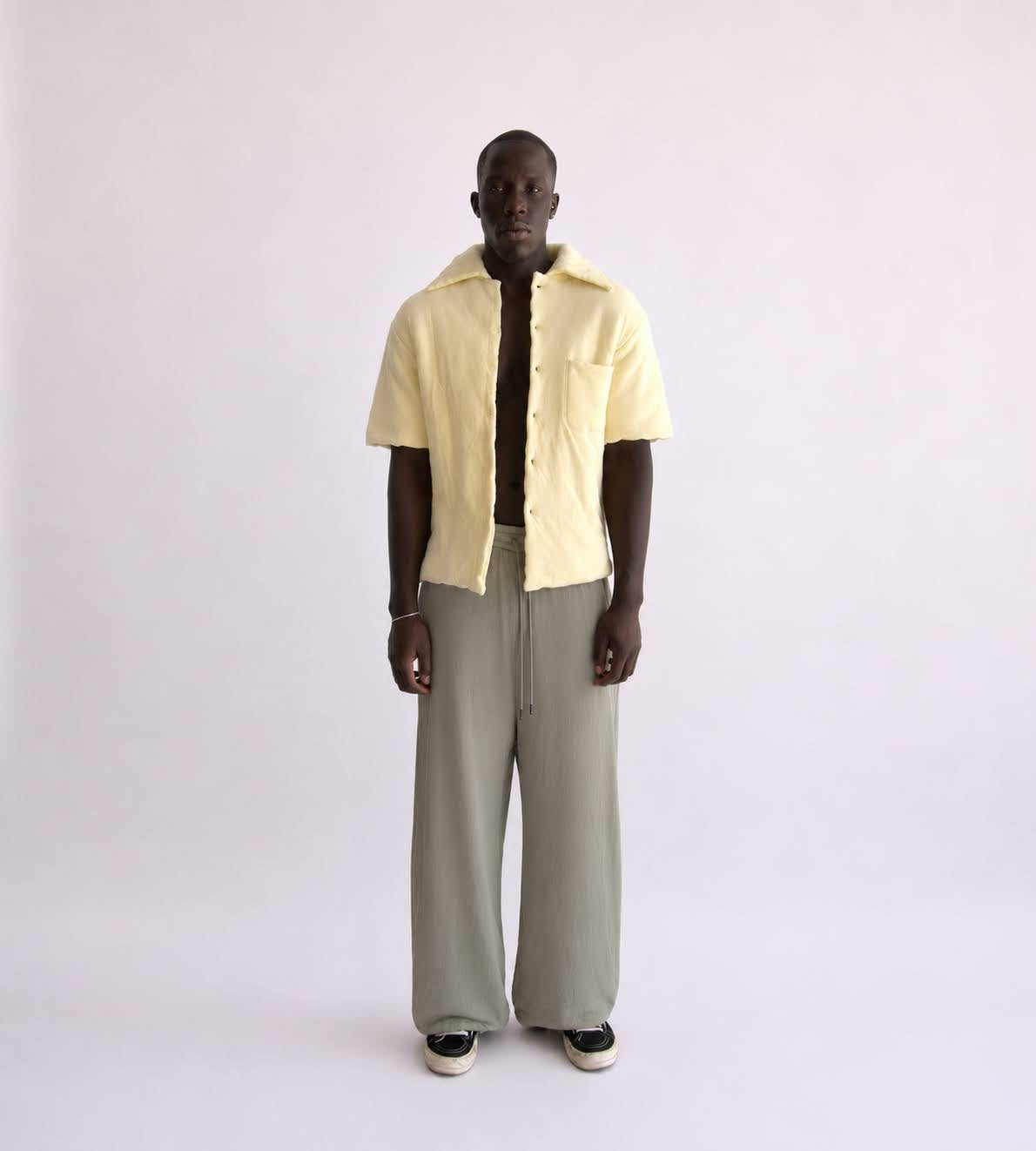 Wadded Shift Shirt (Spoiled Milk)