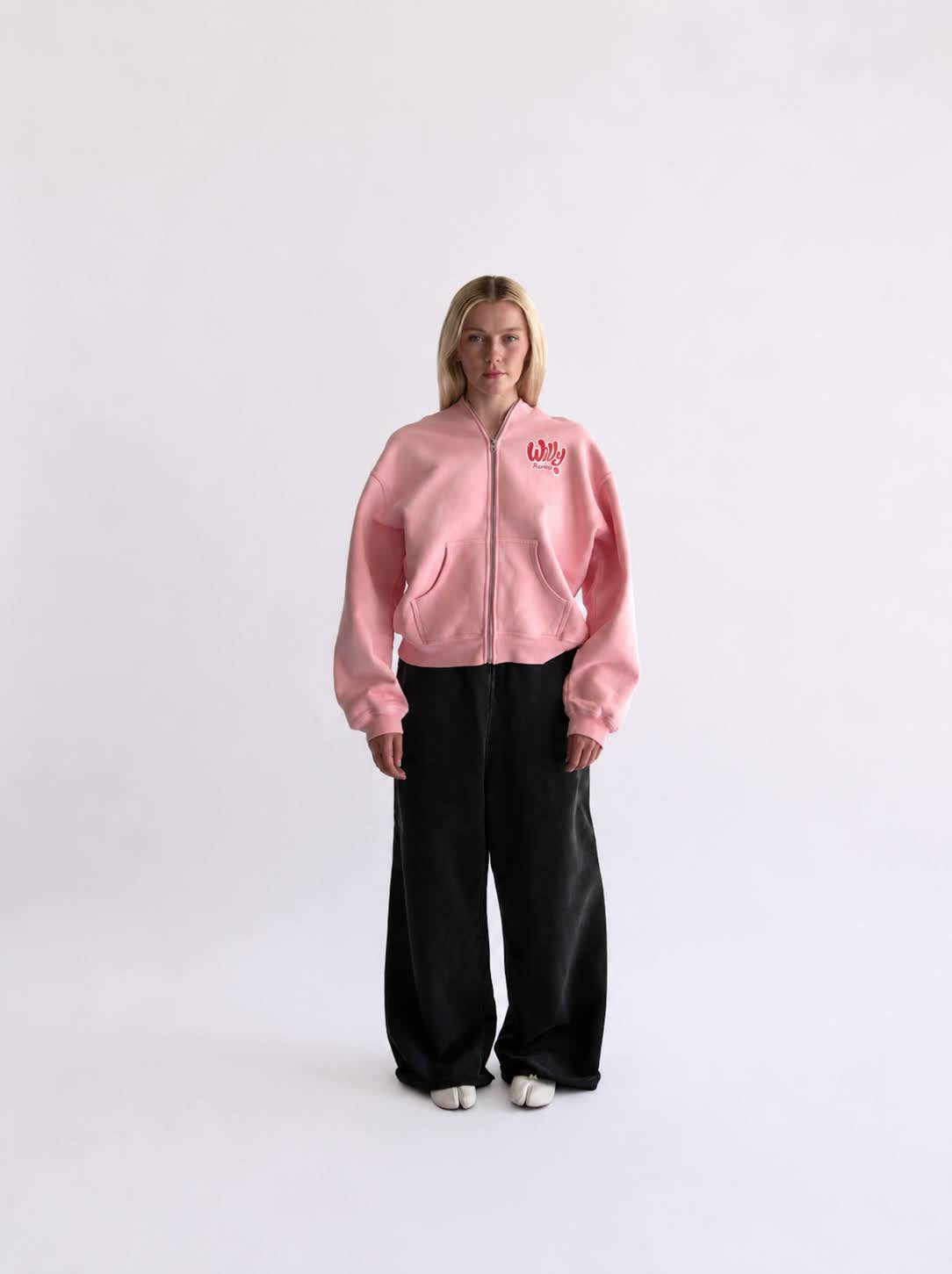 Willy Ropita Shrunken Zip Through Hoodie