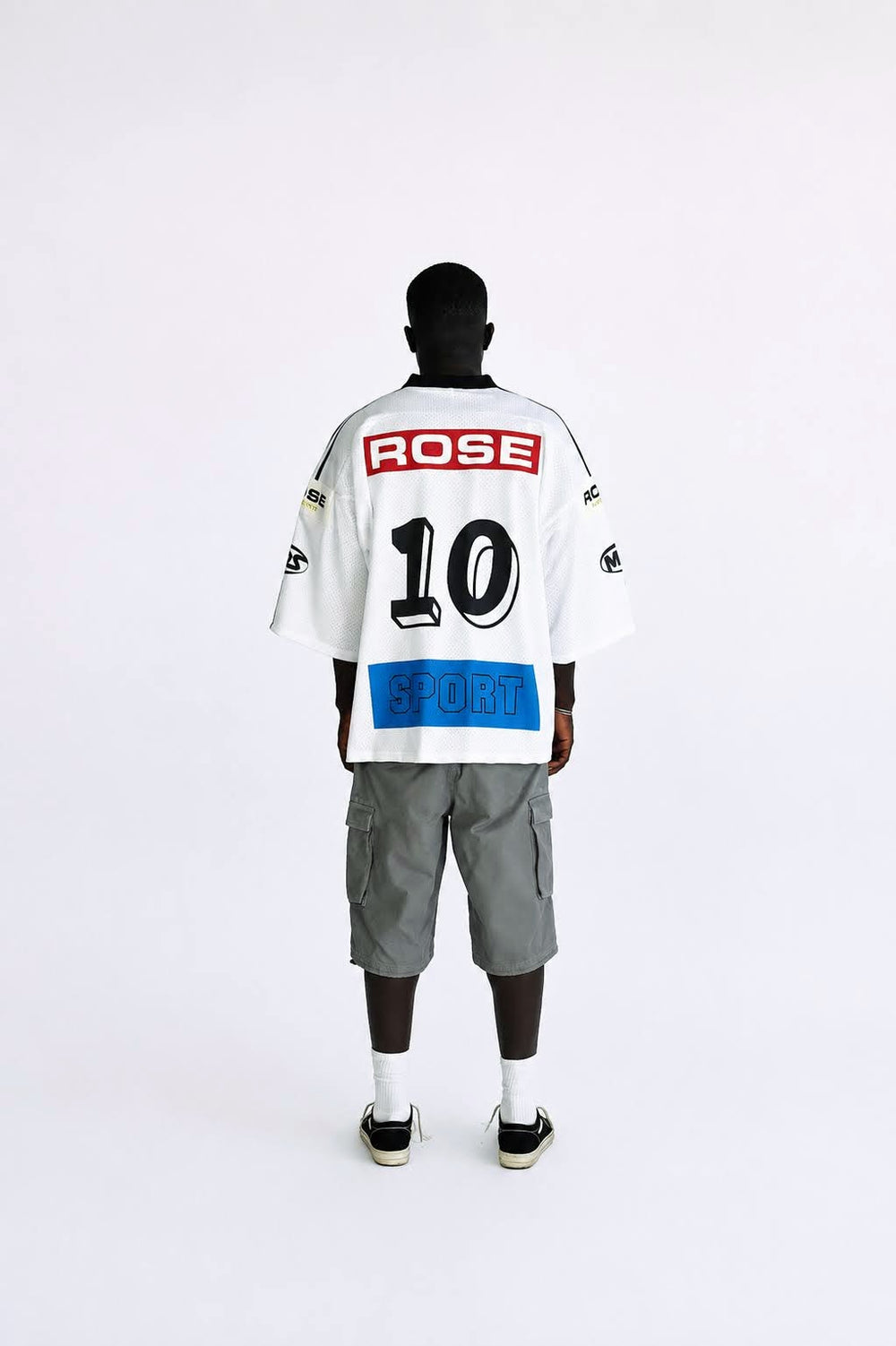 Oversized Hockey Top (White)