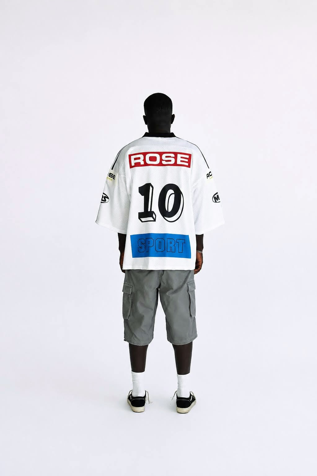 Oversized Hockey Top (White)