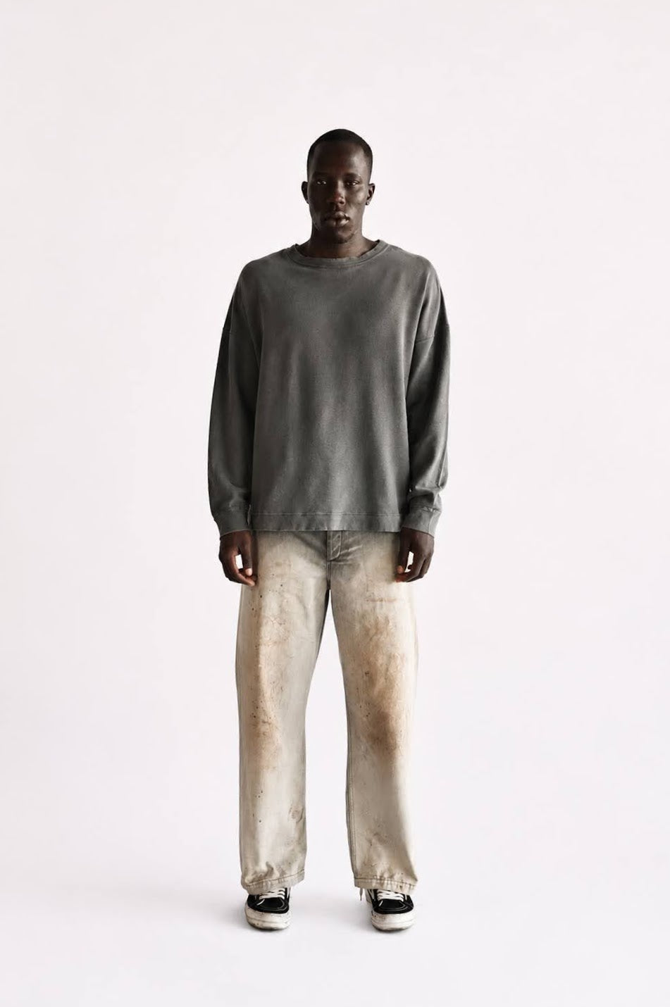 Slack Sweatshirt (Washed Black Rogue Loopback)