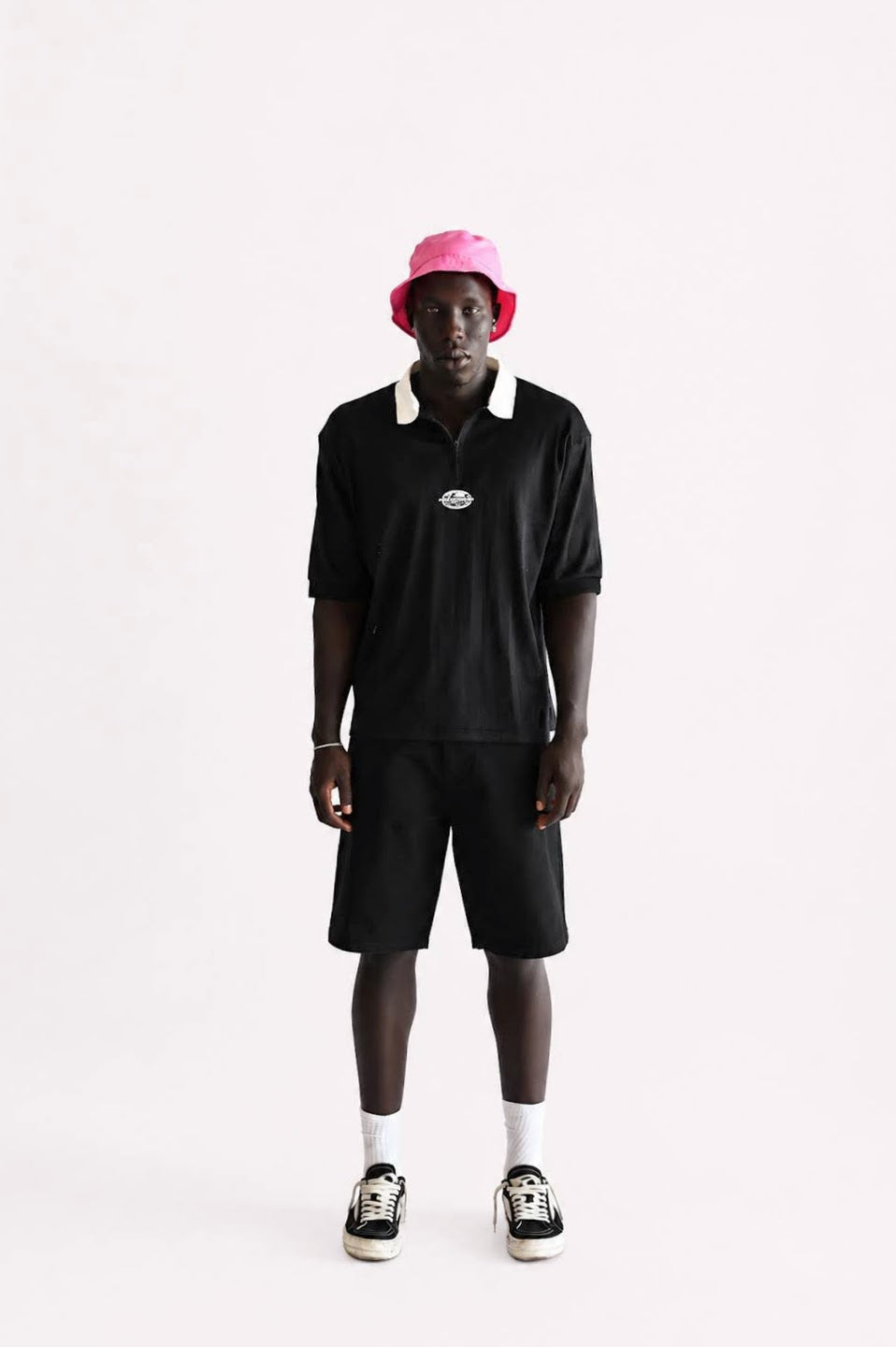 Quarter Zip Jersey Polo