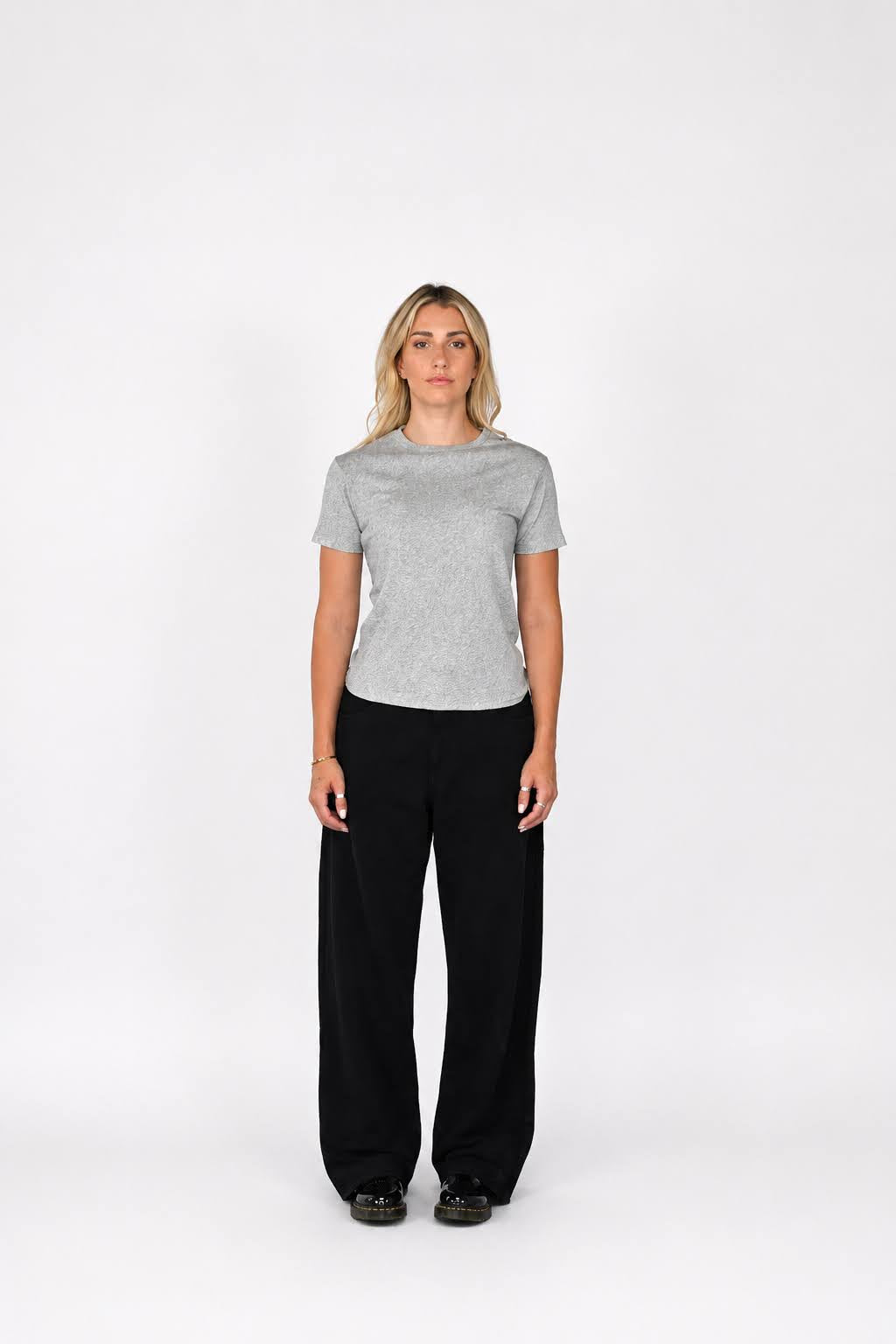 Mini Tee (Grey Marle)
