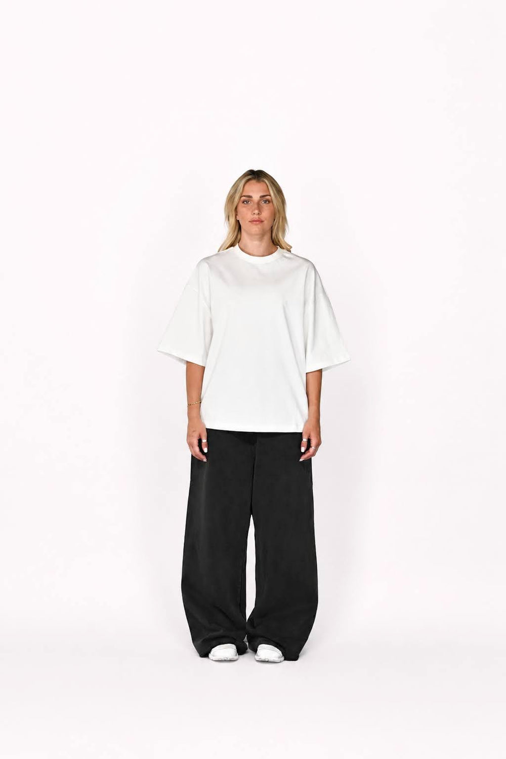 Heavy Boxy Tee (White)