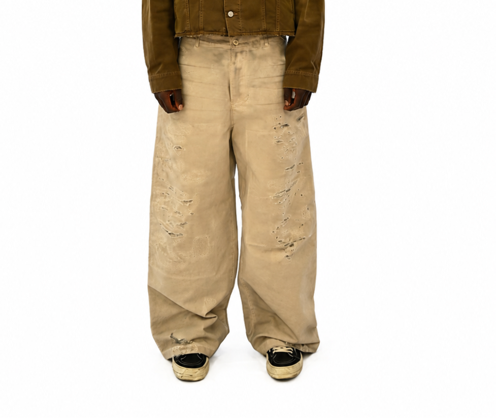 Mended Denim Trousers